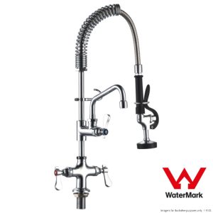 Sunmixer Pre Rinse Unit with 180mm Riser & Add on 152mm Faucet (T98001MN-2)