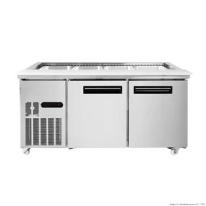 Thermaster-1460mm-Premium-Salad:Noodle-Bar-Fridge-4x1:1-GN-(PG150FA-XB)_Caterware