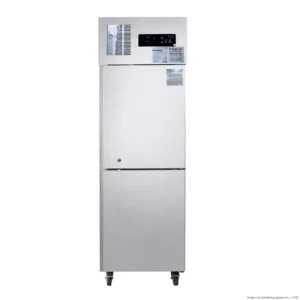 Thermaster-500Ltr-Tropicalised-Stainless-Steel-Upright-Fridge-2-x-1:2-Doors-(SUC500)_Caterware