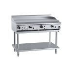 B&S Black 120cm Griddle on Stand (GRP12)