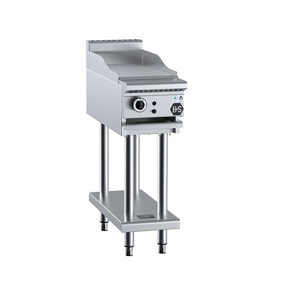B&S Black 30cm Griddle on Stand (GRP3)