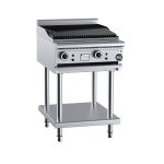 B&S Black 60cm Charbroiler on Stand (CBR-6)