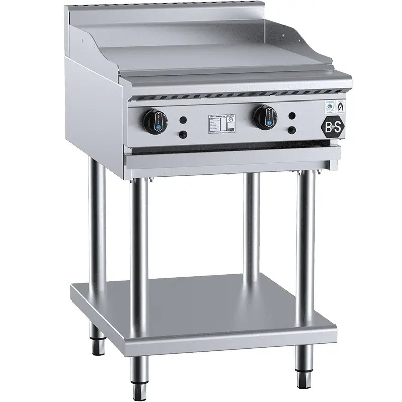 B&S Black 60cm Griddle on Stand (GRP6)