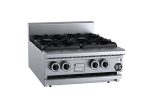 B&S Black Stove Boiling Top 4 Burner Benchtop (BT-SB4BM)