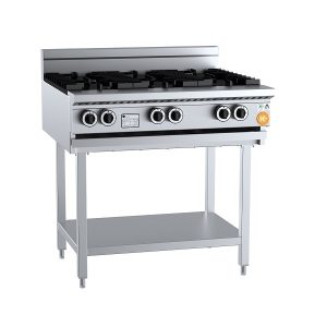 B&S K+ Stove Boiling Top 6 Burner on Stand (KBT-SB6)