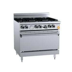 B&S K+ Stove Boiling Top with Static Oven 6 Burner (KOV-SB6)