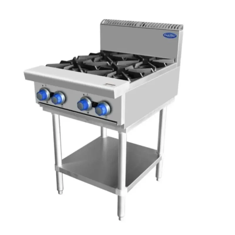 Cookrite 4 Burner Gas Cooktop (AT80G4B-F)