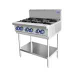 Cookrite 6 Burner Gas Cooktop (AT80G6B-F)