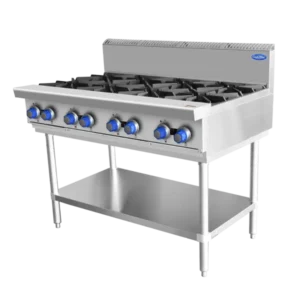 Cookrite 8 Burner Gas Cooktop (AT80G8B-F)