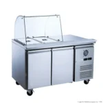 FED-X-2-Door-Salad-Prep-Fridge-with-Curved-Glass-Top-(XTHP2100SALGC)_Caterware