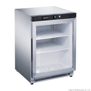 FED-X Stainless Steel Underbench Static Display Freezer (XF200SG)