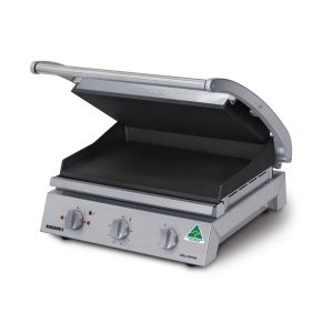 Roband Contact Grill/Toaster 8 Sandwich Smooth Teflon Coated 10Amp GSA810ST