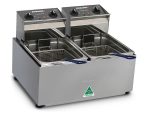 Roband Deep Fryer Counter Top F Series 2x5Lt (F25)