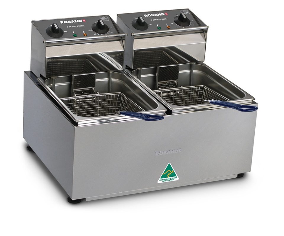 Roband Deep Fryer Counter Top F Series 2x5Lt (F25)