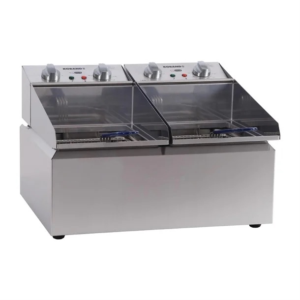 Roband Deep Fryer Counter Top Frypod 2x8Ltr (FR28)
