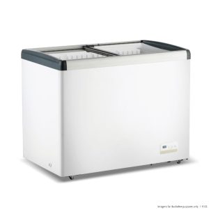 Thermaster 336Ltr Chest Freezer, Glass Sliding Lid (WD336G)
