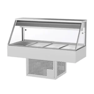 Woodson 1355mm Cold Food Display Straight Glass 4 Bays (WR.CFS24)