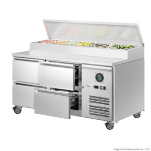 XSS7C13S2V-4D 4 Drawer Prep Fridge
