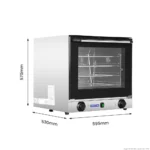 YXD-1DI Convection Oven Dimensions