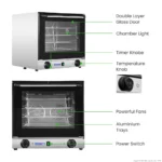 YXD-1DI Electric Oven Features