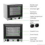 YXD-3DI Digital Convection Oven Features