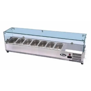 Atosa 1605mm Counter Top Salad Bar Takes 7x1/3 GN Pans (ESL3886)