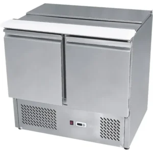 Atosa Fridge Counter Saladette 2 Doors with Sliding Lid 300Ltr (ESL3800)
