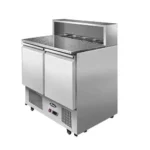 Atosa Fridge Counter 2 Doors 300Ltr (ESL3801)