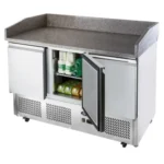 Atosa Marble Top Saladette Fridge 3 Door 380Ltr (ESL3852)