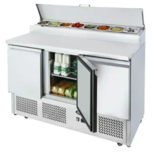 Atosa Open Top Saladette Fridge 3 Door 380Ltr (ESL3853)