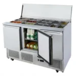 Atosa Saladette Fridge 3 Door Sliding Lid 380Ltr (ESL3850)