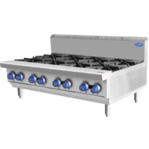 Cookrite 8 Burner Gas Cooktop Benchtop Model (AT80G8B-C)