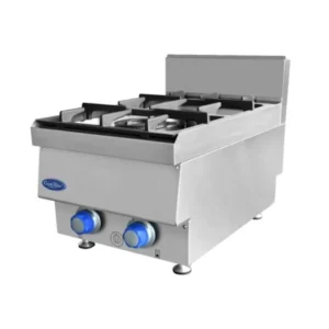 Cookrite Gas 2 Burner Cooktop Benchtop Compact (AT65G2B-C)
