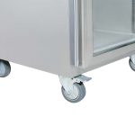 Glass freezer