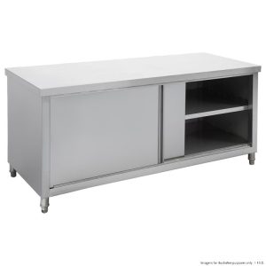 Modular Systems 1500mm Kitchen Tidy Cabinet with Doors (Pass Thru) (STHT6-1500-H)
