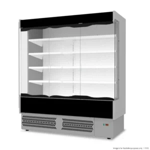 Tecnodom Supermarket 3 Glass Door Refrigerated Display (TDVB80-CA-187)