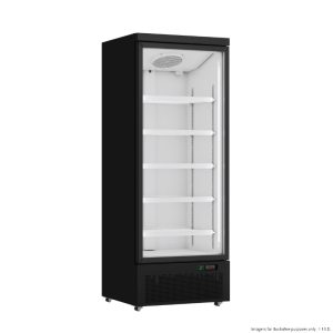 Thermaster Supermarket Display Fridge 1 Door Black 614Ltr (LG-600BGBM)