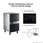Undernech ice machine