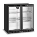 Atosa/Snowman Back Bar Cooler 2 Hinged Doors 208Ltr (BB-208HEC)
