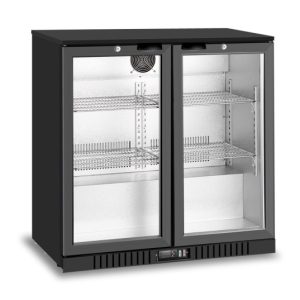 Atosa/Snowman Back Bar Cooler 2 Hinged Doors 208Ltr (BB-208HEC)