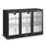 Atosa/Snowman Back Bar Cooler 3 Hinged Doors 330Ltr (BB-330HEC)