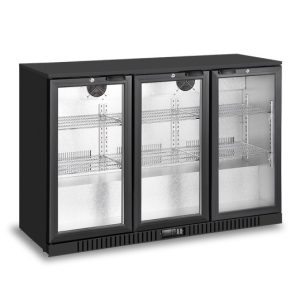Atosa/Snowman Back Bar Cooler 3 Hinged Doors 330Ltr (BB-330HEC)