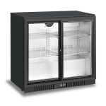 Atosa/Snowman Back Bar Cooler 3 Sliding Doors 330Ltr (BB-330SEC)