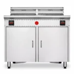 Cookon Gas Deep Fryer Econo Twin 2 x 34Ltr Pans (FFR-2-460S)