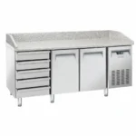 Saltas Marble Top Pizza Fridge 2 Door (MPB0026)