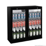 Thermaster Back Bar Cooler Tropicalised 2 Hinged Doors 188Ltr (LG-208TD)