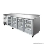 Thermaster Stainless Steel Bar Fridge with Splashback 4 Doors 720Ltr (CM25G)