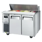 Turbo-Air-K-Series-1200mm-2-Door-Sandwich-Prep-Fridge-(KHR12-2-N)-Caterware