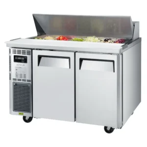 Turbo-Air-K-Series-1200mm-2-Door-Sandwich-Prep-Fridge-(KHR12-2-N)-Caterware