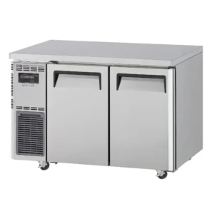 Turbo Air K-Series 1200x600mm 2 Door Under Counter Freezer (KUF12-2S-N)-Caterware